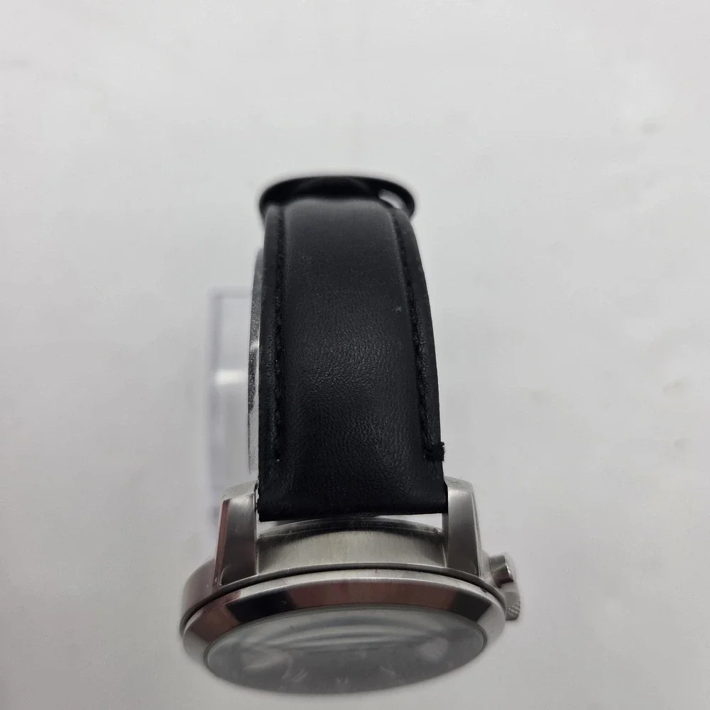 Fossil Grant FS4812 Chrono Chronograph Wrist Watch Leather Strap Mens